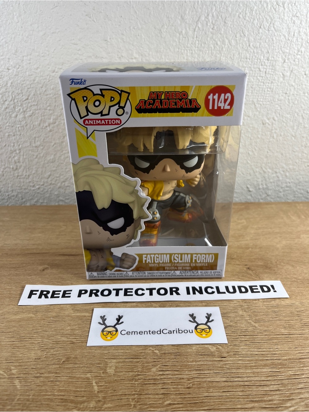 Fatgum Slim Form Funko Pop #1142 My Hero Academia MHA Anime Vaulted NEAR MINT